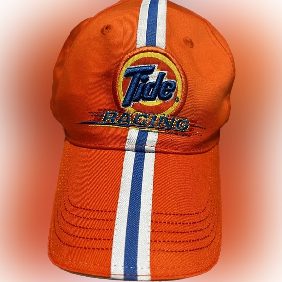 Tide Racing Hat Cap Downy Advertising Race Car Orange Classic Nascar Adjustable - Picture 1 of 5